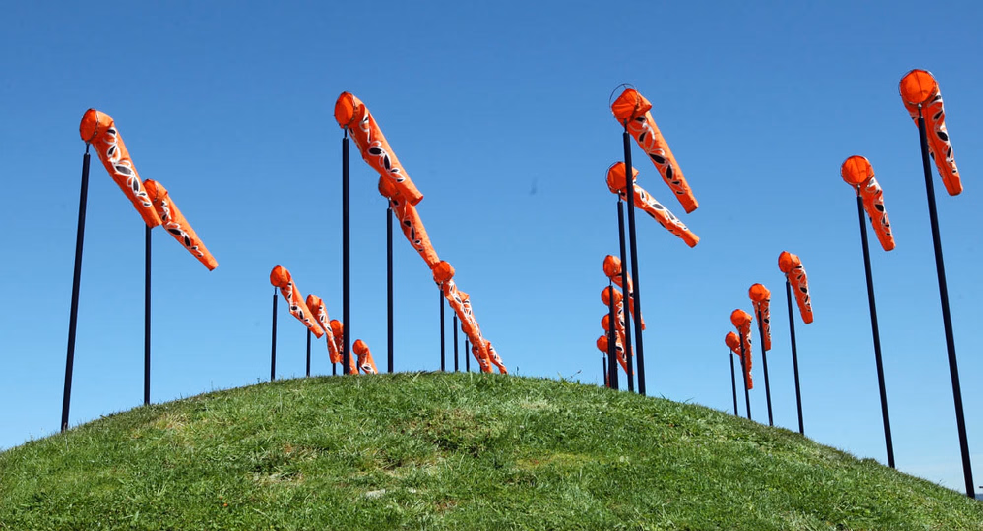 The Green Island -Windsocks - Mansergh Graham Landscape Architects