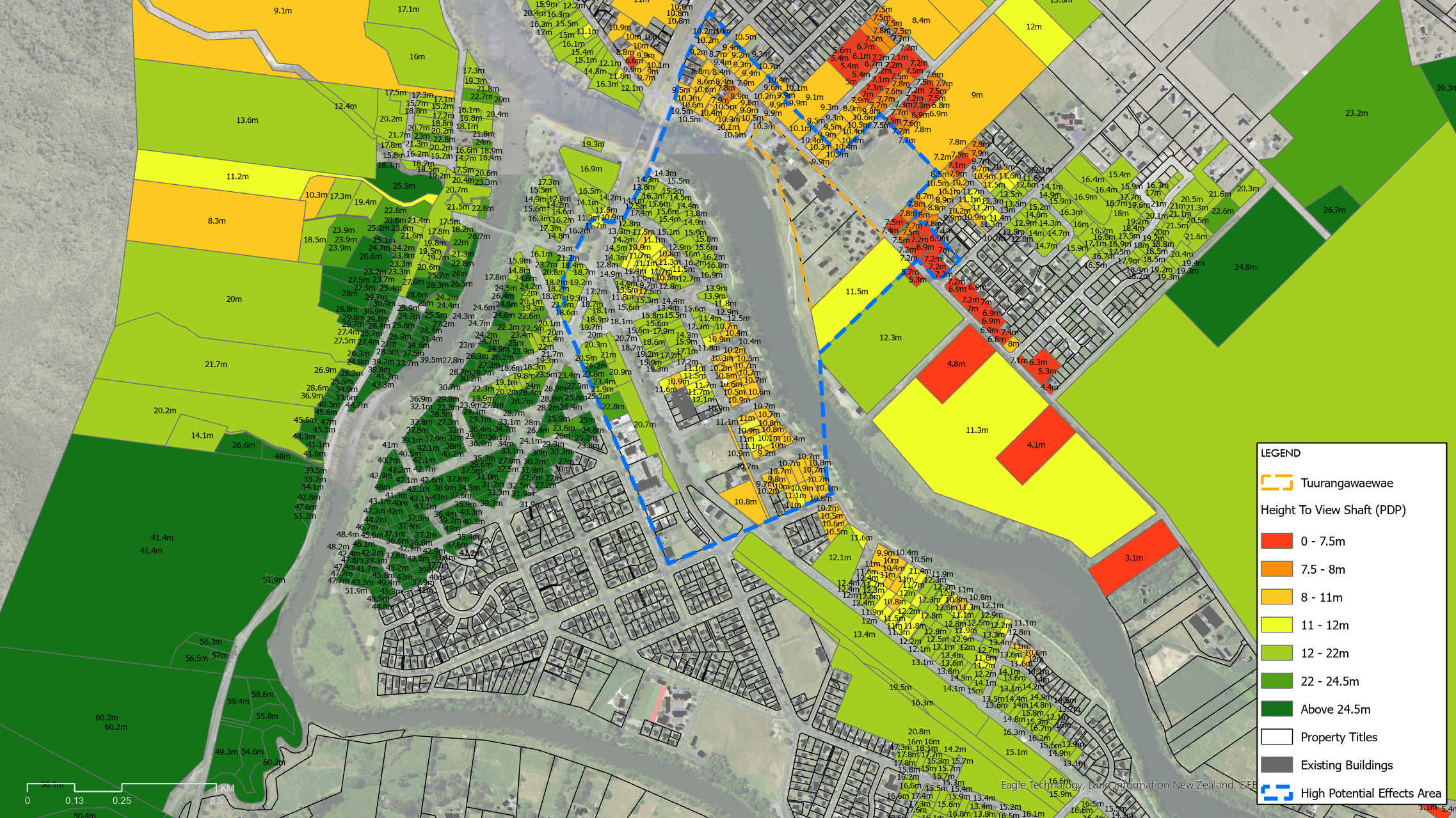 Ngaruawahia Height Analysis